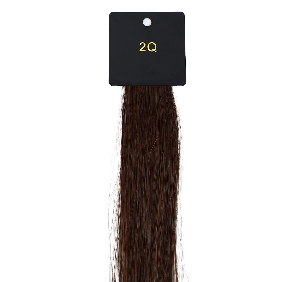 GENIUS WEFT 100 GRAMS Hair Extensions - Chestnut Brown 2Q