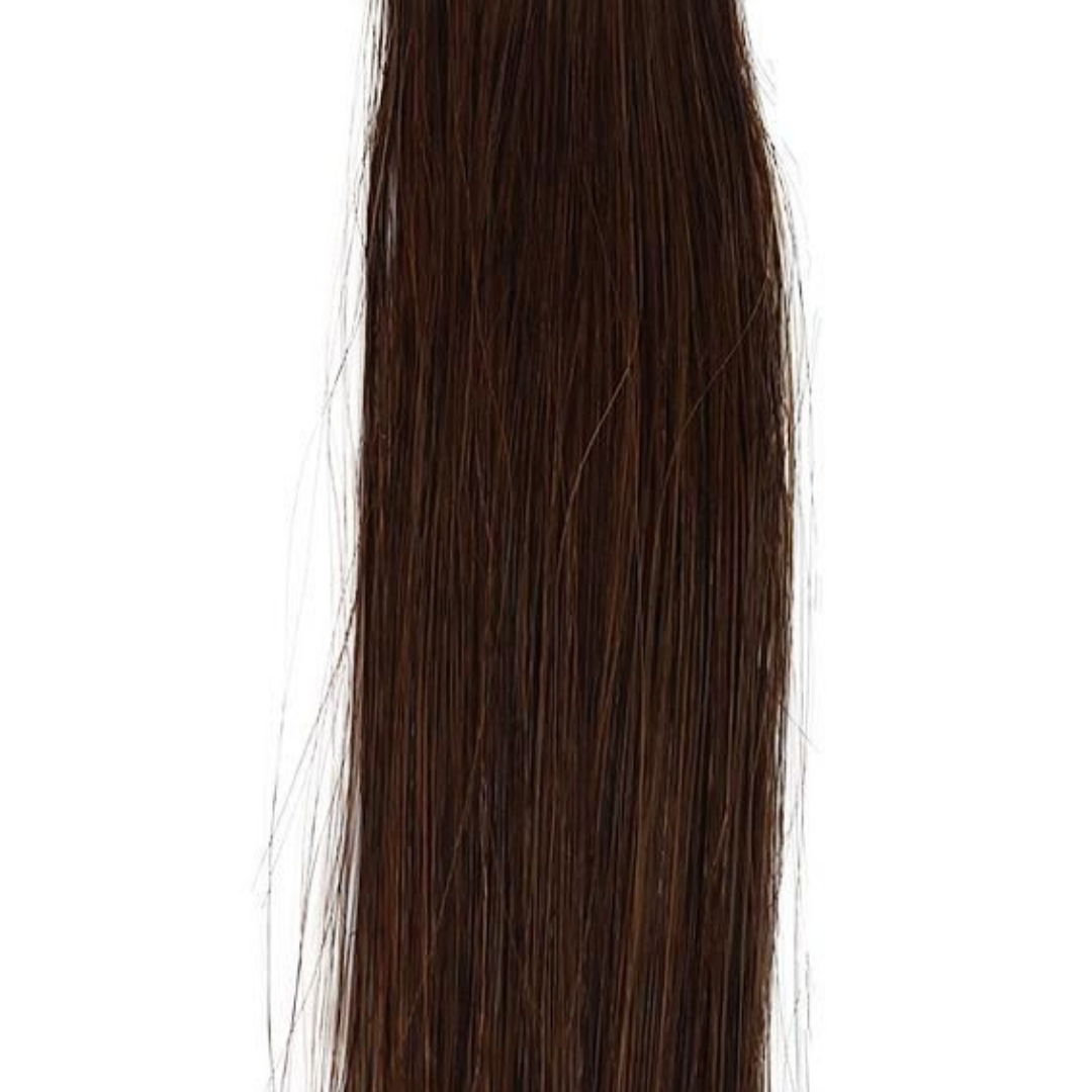 GENIUS WEFT 100 GRAMS Hair Extensions - Chestnut Brown 2Q