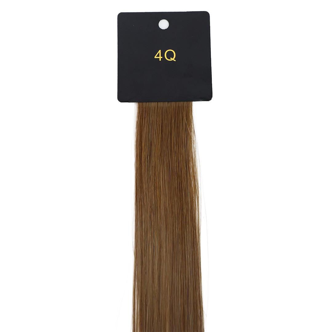 GENIUS WEFT 100 GRAMS Hair Extensions - Light Ash Brown 4Q