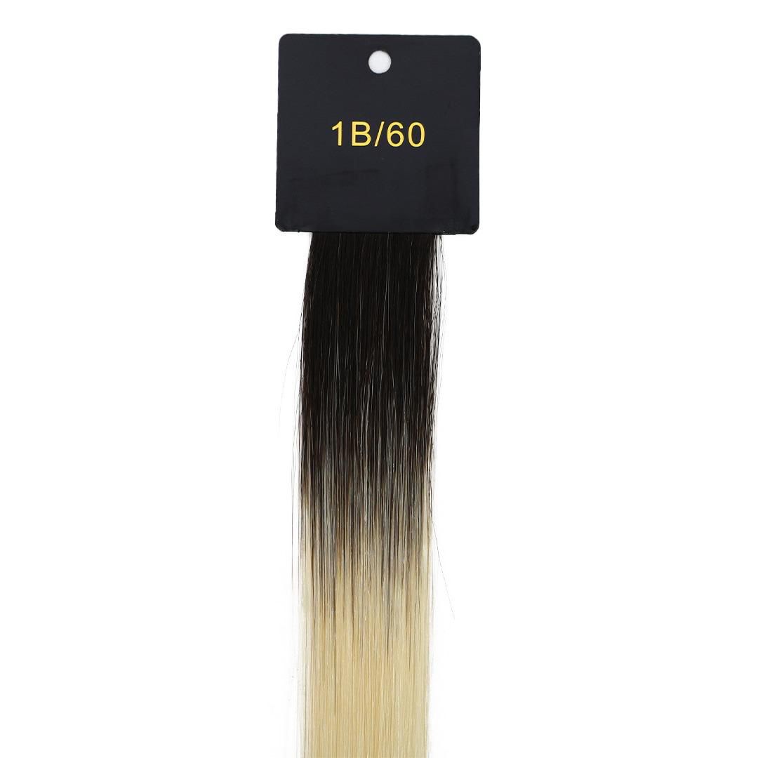GENIUS WEFT 100 GRAMS Hair Extensions - Midnight blonde 1B/60