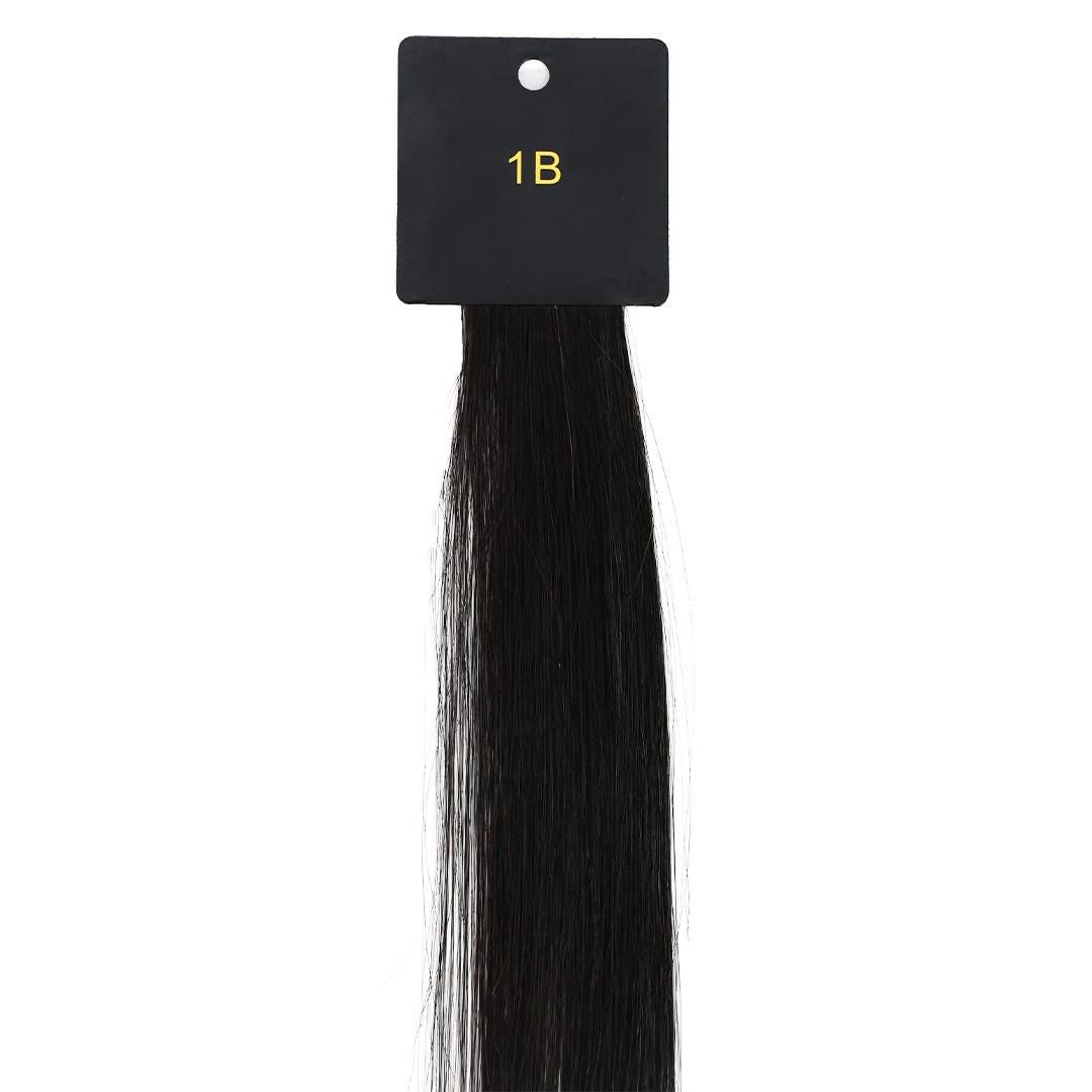 GENIUS WEFT 100 GRAMS Hair Extensions - Natural Black 1B